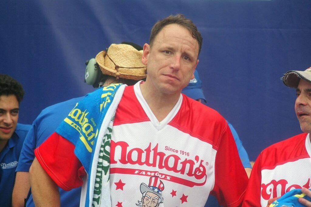Joey Chestnut Reacts to Nathan’s Hot Dog Eating Contest Ban