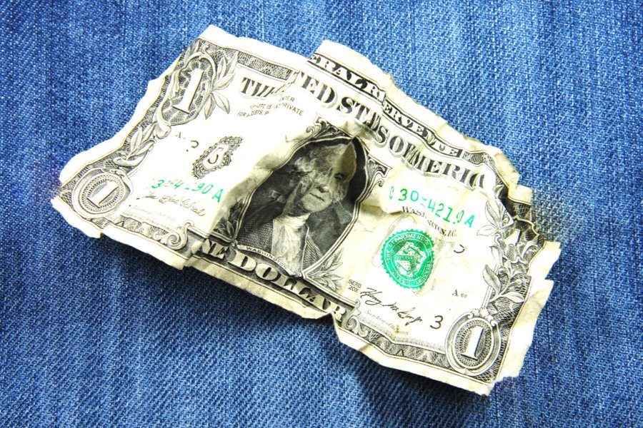 Can You Still Pay Using a Ripped Dollar Bill?